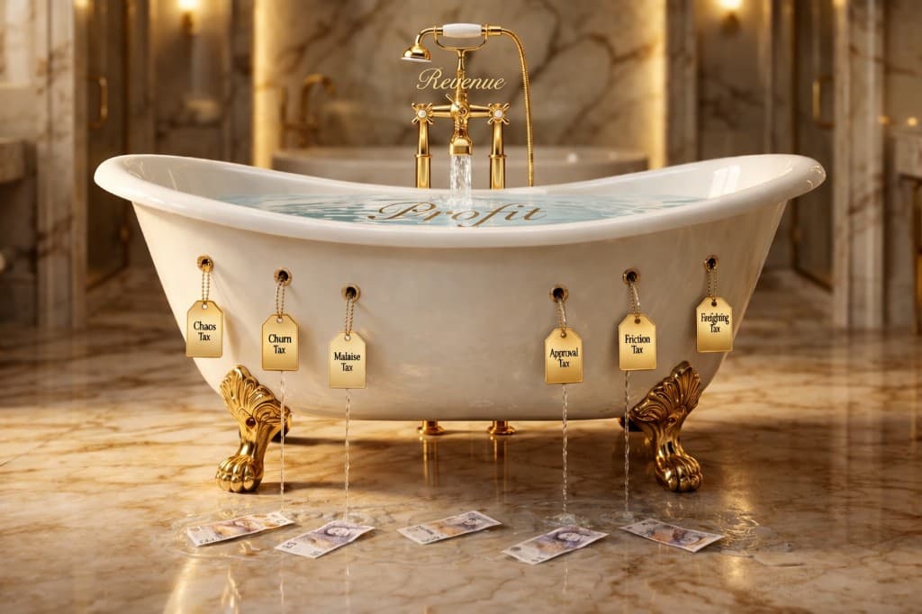 Revenue, profit, and where hidden taxes leak from the business